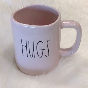 💗 NWOT 💗Rae Dunn HUGS Mug Pink Artisan Collection by Magenta